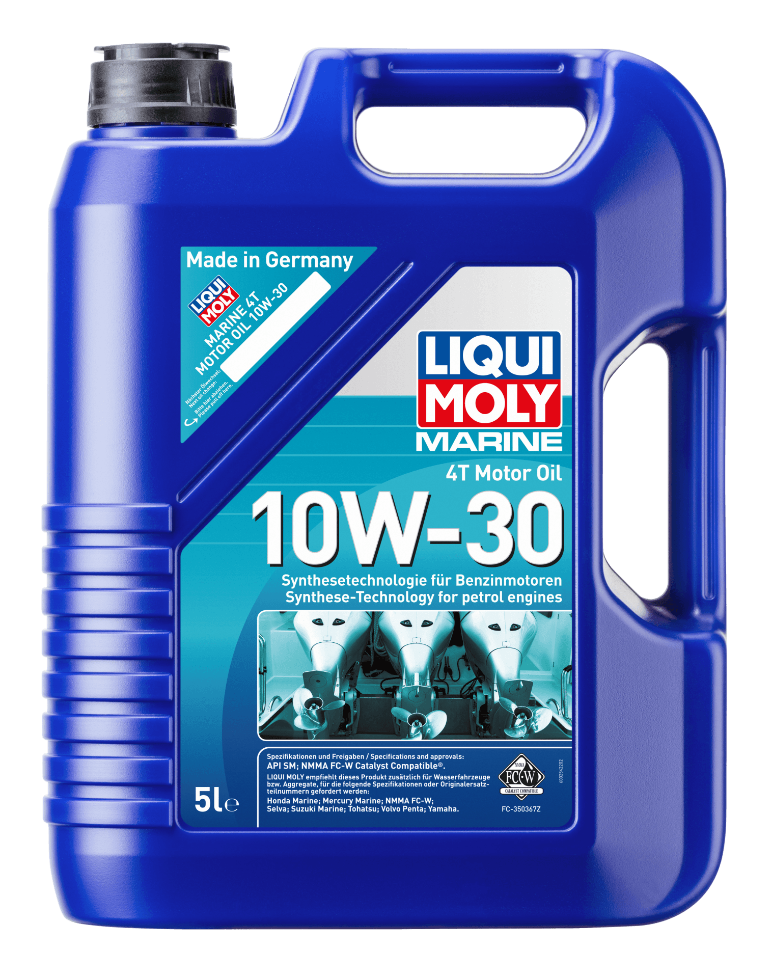 Liqui Moly Marine 4 Zamanlı 10W-30 Motor Yağı ( 5 Litre ) | LQM-25023