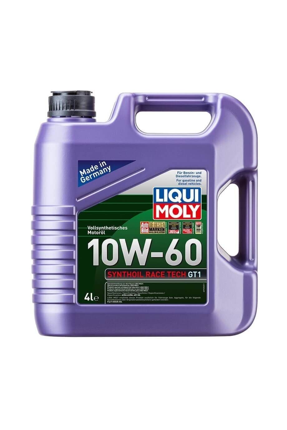 Liqui Moly Race Tech GT1 10W60 Motor Yağı 4 Litre | LQM-7535