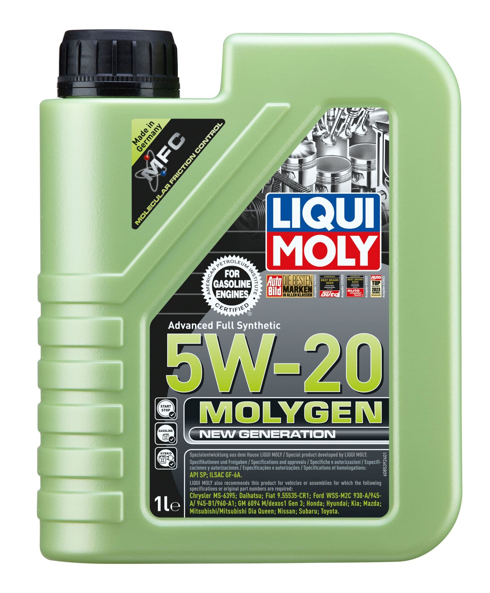 Liqui Moly Molygen New Generation 5W20 1 Litre | LQM-8539