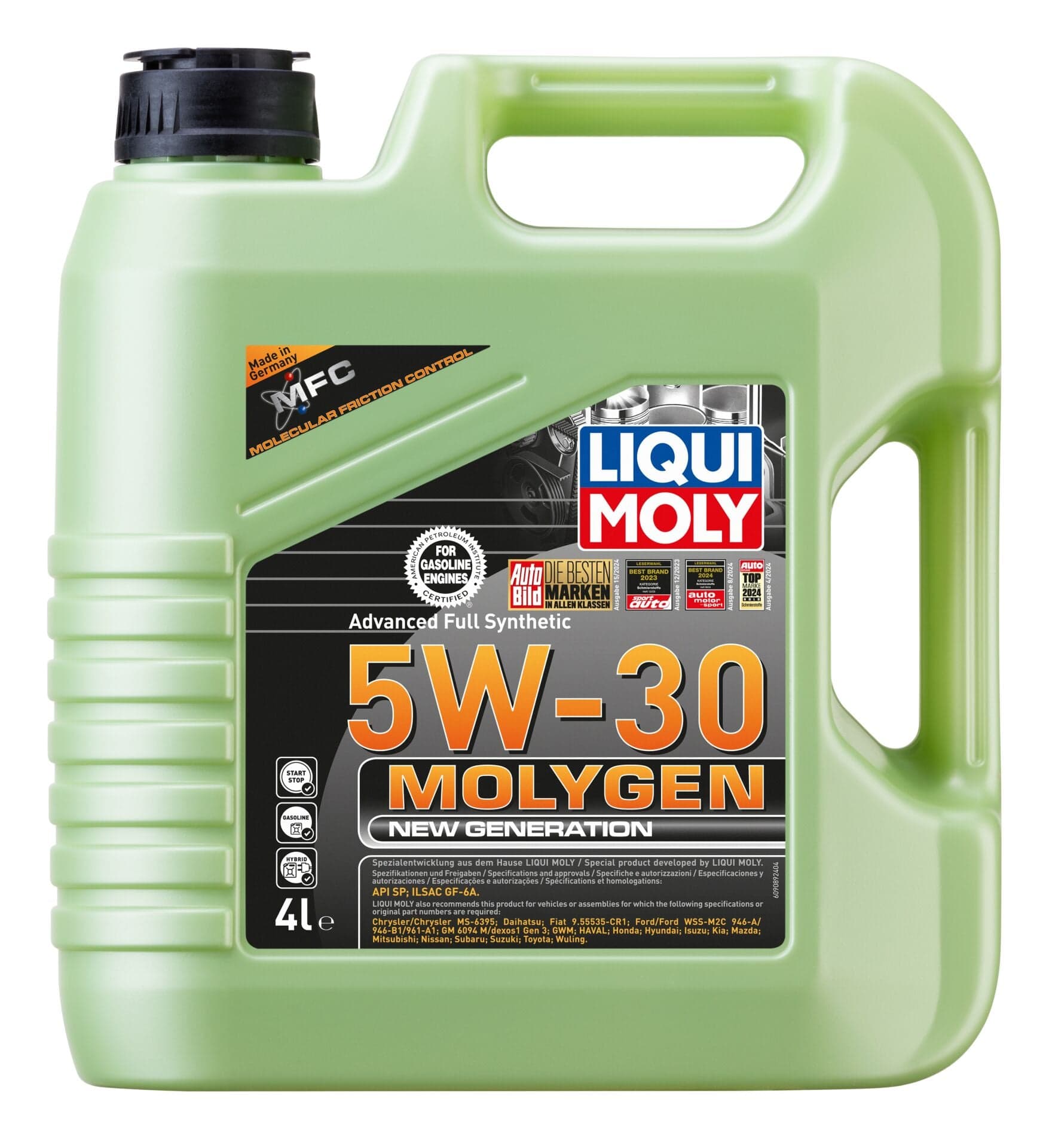 Liqui Moly Molygen New Generation 5W30 4 Litre | LQM-9089