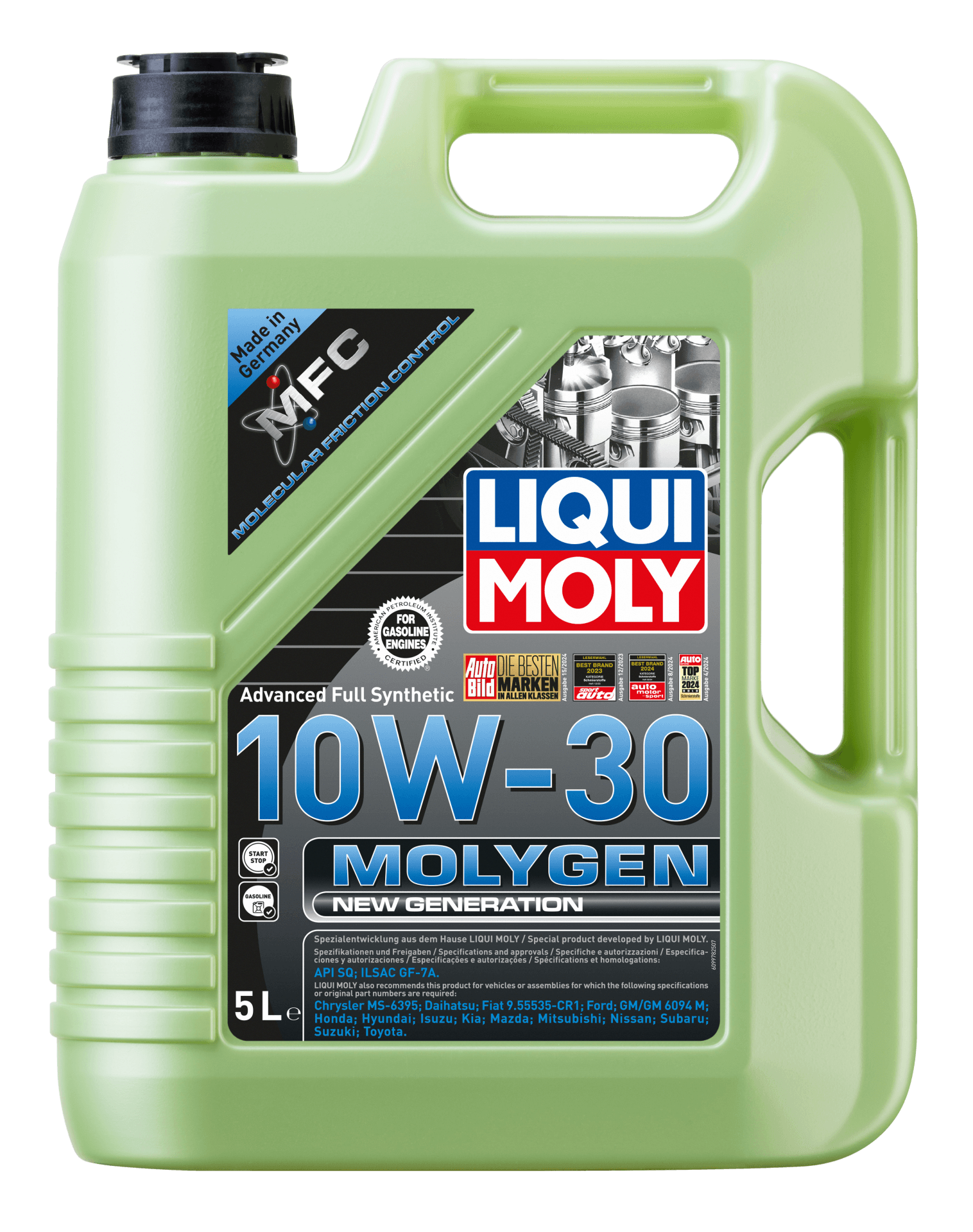Liqui Moly Molygen New Generation 10W-30 Motor Yağı (5 Litre) | LQM-9978