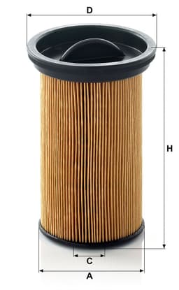 BMW 3 Serisi E46, E46/5 318 d/td M47 Yakıt Filtresi | MANN PU 742