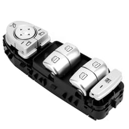 Mercedes W205 Cam Düğmesi Ön Sol Siyah | ROCKSWELL A280