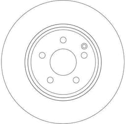 Mercedes E Serisi W211 E 320 M112 Ön Fren Diski | TRW DF4264
