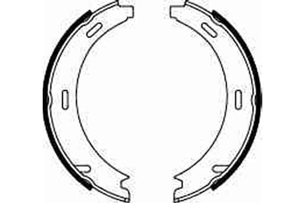 Mercedes E Serisi W210 E 280 M112 Arka Fren Balatası (Pabuç) | TRW GS8208