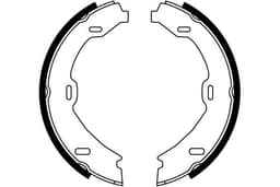 Mercedes S Serisi W220 S 320 M112 Arka Fren Balatası (Pabuç) | TRW GS8482