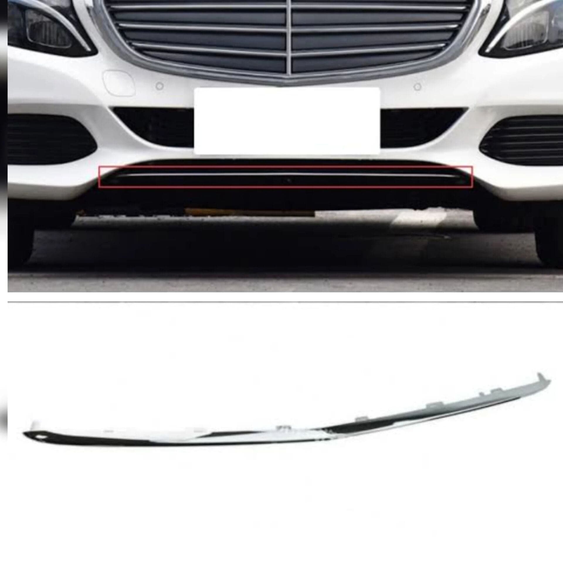 Mercedes C Serisi W205 Ön Tampon Nikelajı | ITHAL A2058853123