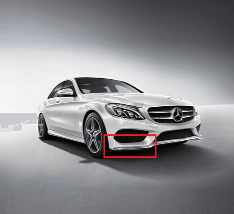 Mercedes C Serisi W205 Tampon Nikelajı Ön Sağ | ITHAL A2058858702