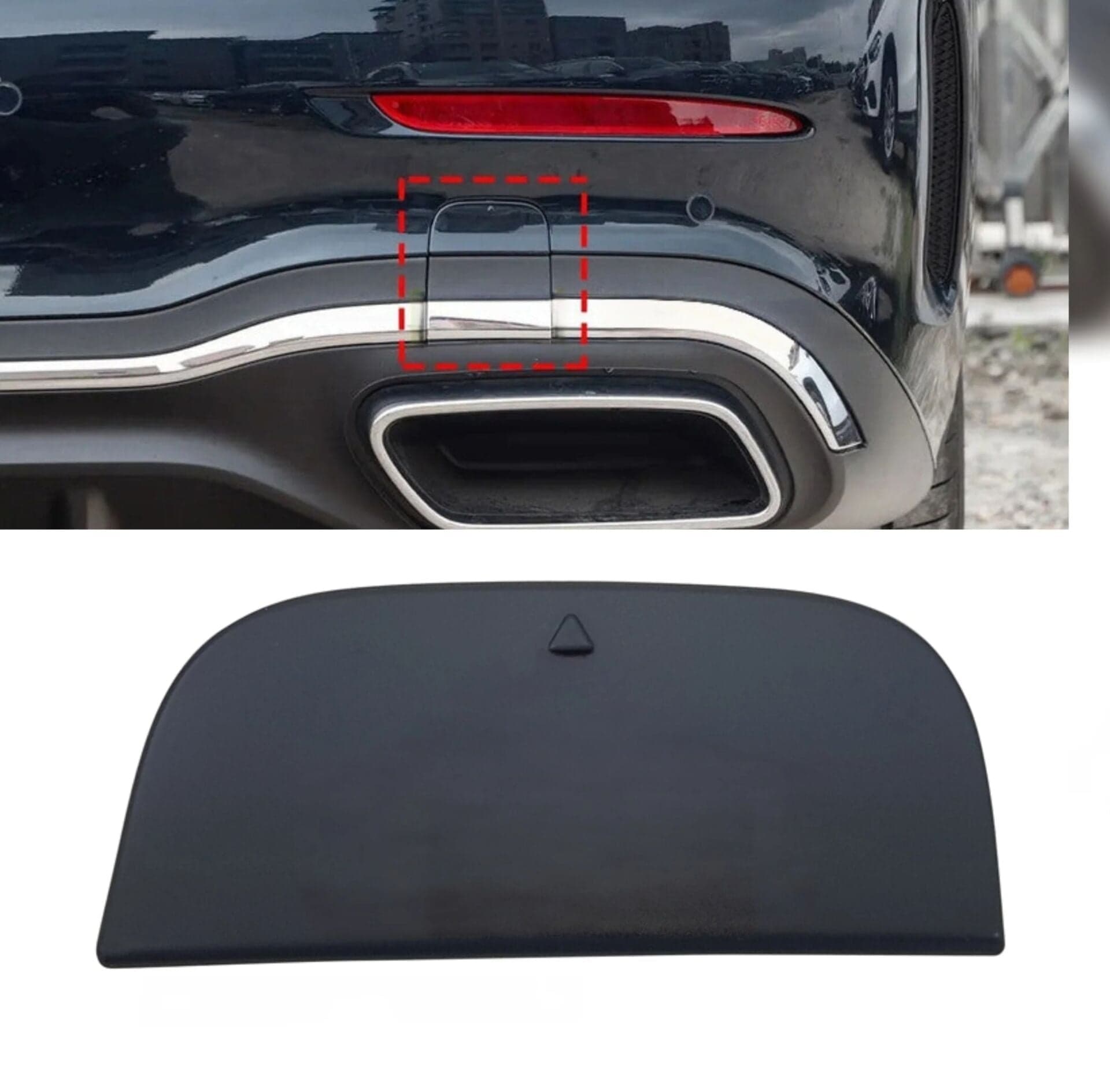 Mercedes C Serisi W206 Tampon Çeki Demiri Kapağı Arka Üst Amg 2021 | ITHAL A2068853503