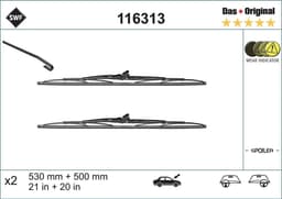 Bmw 3 E36 Ön Silecek Takımı (1991-1998) | SWF 116313