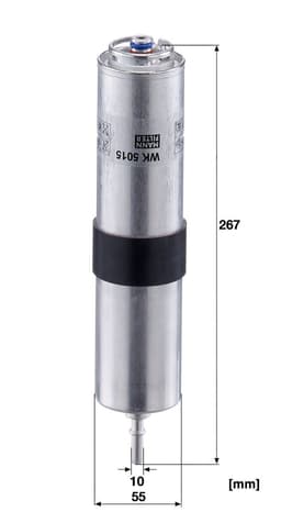 BMW 1 Serisi F40 116d B37 Yakıt Filtresi | MANN WK 5015